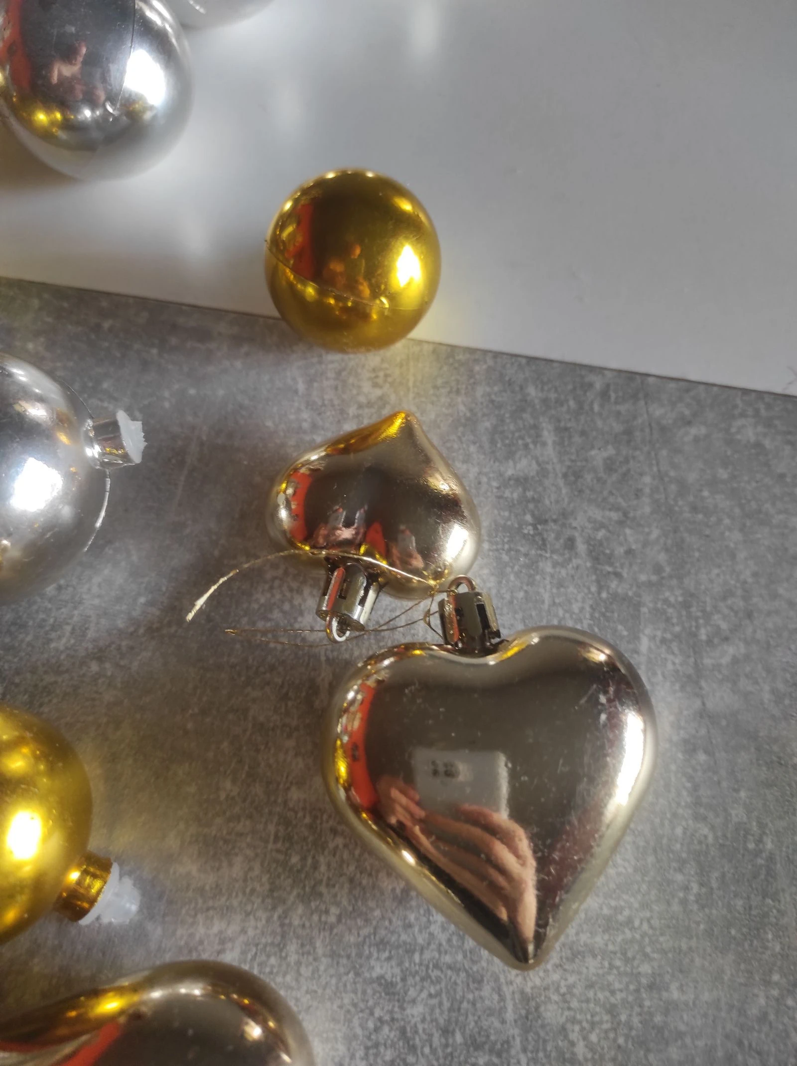 Lote 21 verschillende kerstballen – photo 3